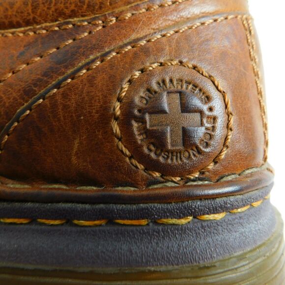 Doc Dr. Martens Tevin Brown Leather Slip-On Loafers Shoes Men's 10 US AW004 EUC - Picture 14 of 15